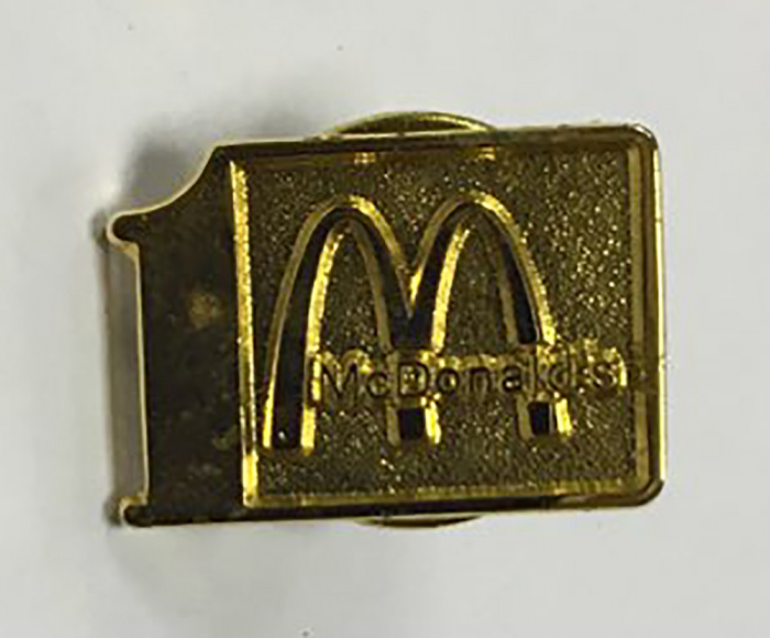 Значок Россия &quot;McDonald`s&quot; на винте 